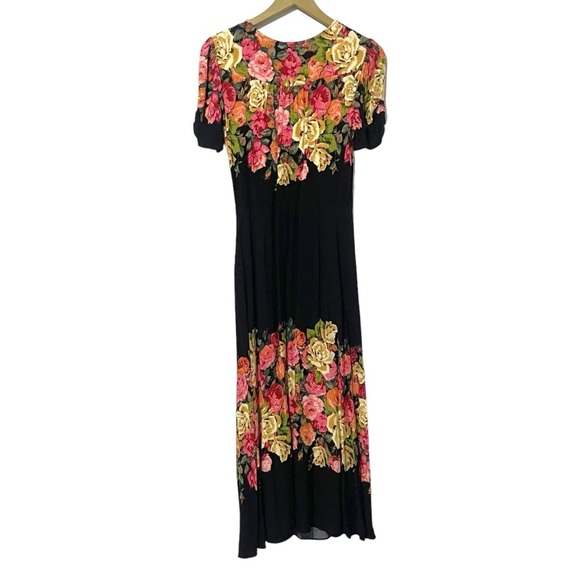Free People Jaimie Floral Button Up Midi Dress - Picture 3 of 7